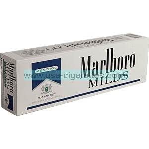 Marlboro Menthol Gold Pack box cigarettes